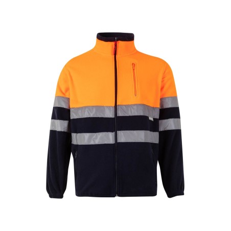 POLAR BICOLOR ALTA VISIBILIDAD CREMALLERA