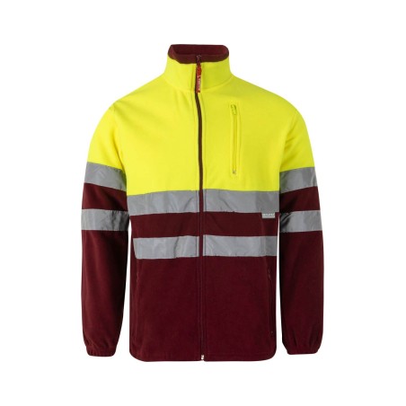 POLAR BICOLOR ALTA VISIBILIDAD CREMALLERA