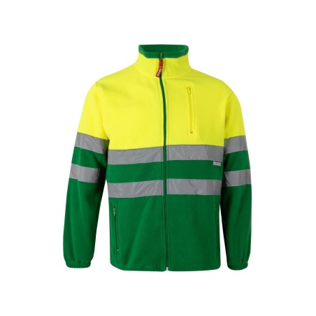 POLAR BICOLOR ALTA VISIBILIDAD CREMALLERA