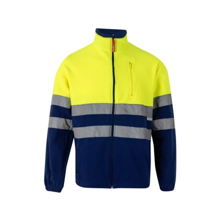 POLAR BICOLOR ALTA VISIBILIDAD CREMALLERA