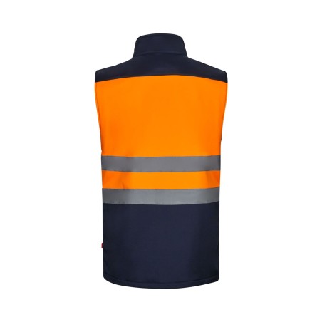 Chaleco av softchell bandas reflectantes