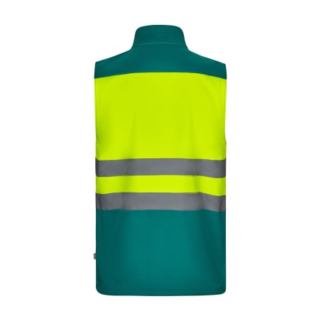 Chaleco av softchell bandas reflectantes