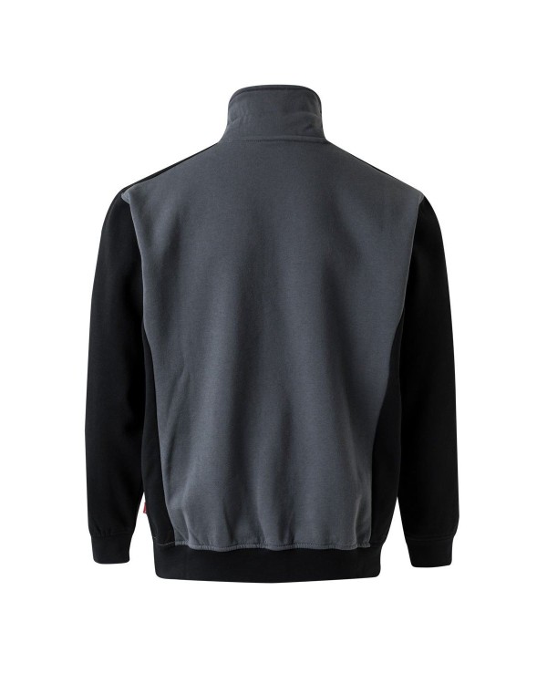 SUDADERA MEDIA CREMALLERA BICOLOR CONSTRASTES 2