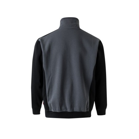 SUDADERA MEDIA CREMALLERA BICOLOR CONSTRASTES