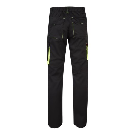 PANTALÓN DE TRABAJO MULTIBOLSILLOS BICOLOR STRETCH ELÁSTICO