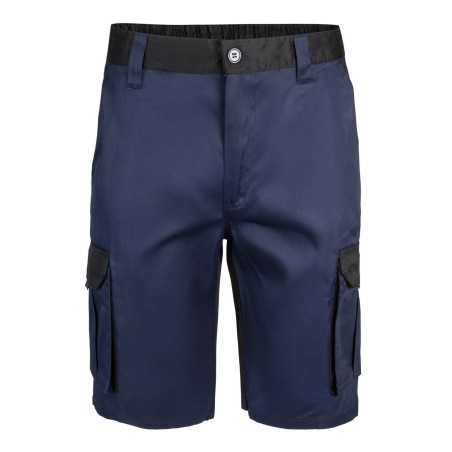 Pantalón corto mutbolsillos bicolor