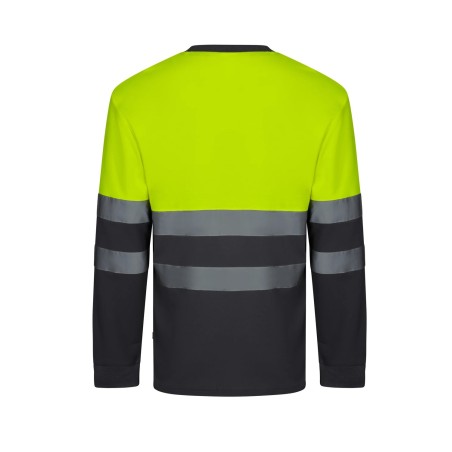 CAMISETA AV BICOLOR MANGA LARGA