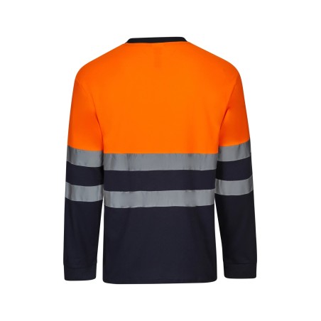 CAMISETA AV BICOLOR MANGA LARGA