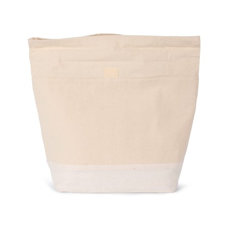 Cooler bag with rolltop fastening