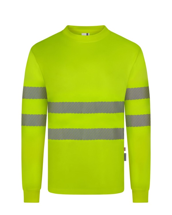 CAMISETA AV MANGA LARGA BANDAS SEGMENTADAS