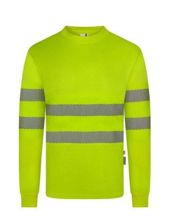 CAMISETA AV MANGA LARGA BANDAS SEGMENTADAS