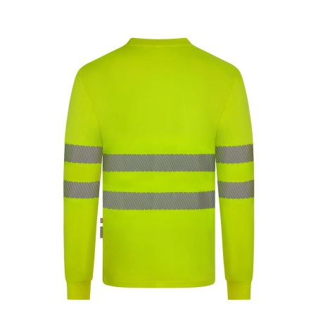 CAMISETA AV MANGA LARGA BANDAS SEGMENTADAS