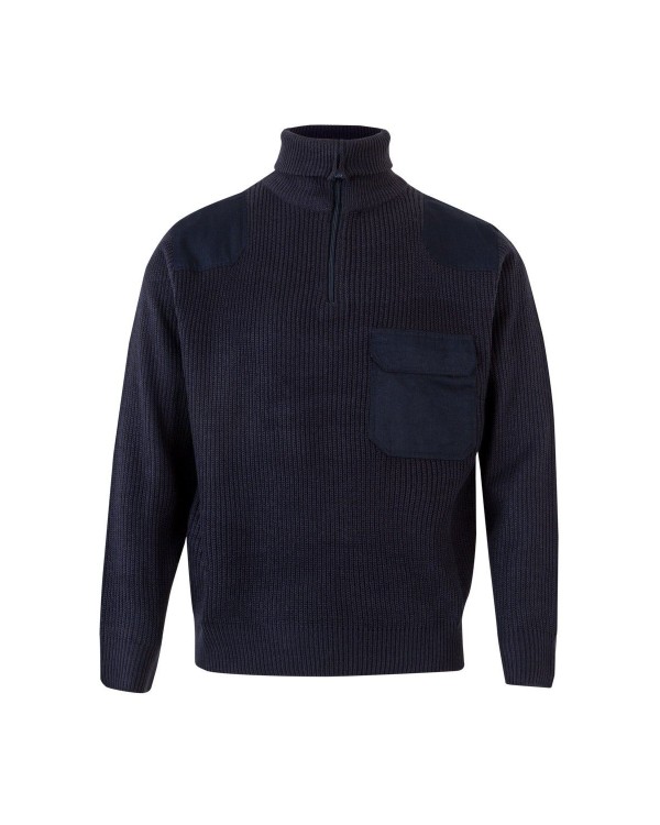 JERSEY DE TRABAJO REFORZADO CUELLO ALTO