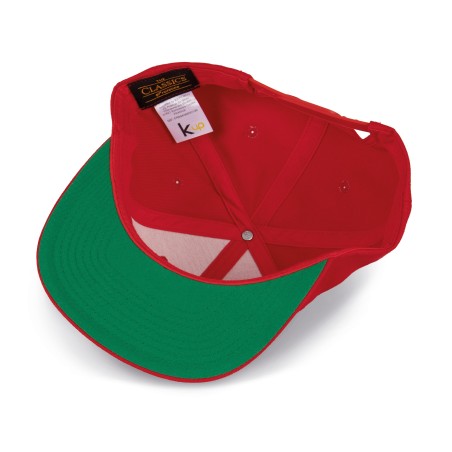 Gorra visera plana - 6 paneles