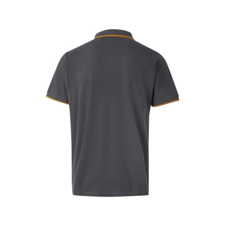 POLO BICOLOR CON VIVOS MANGA CORTA