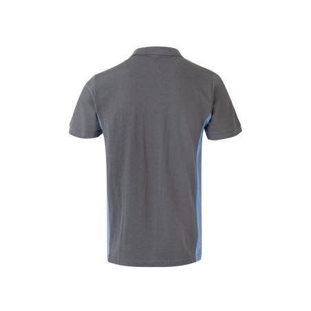 POLO DE TRABAJO COMBINADO CON CONTRASTES