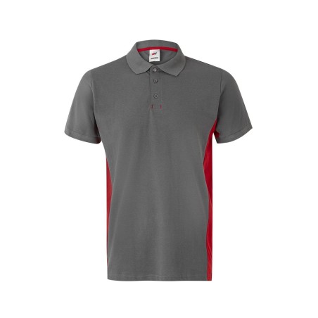 POLO DE TRABAJO COMBINADO CON CONTRASTES