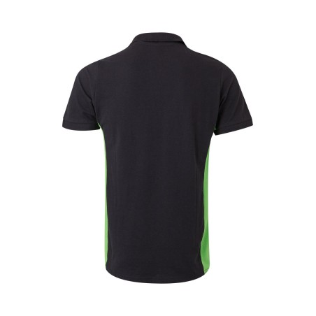 POLO DE TRABAJO COMBINADO CON CONTRASTES