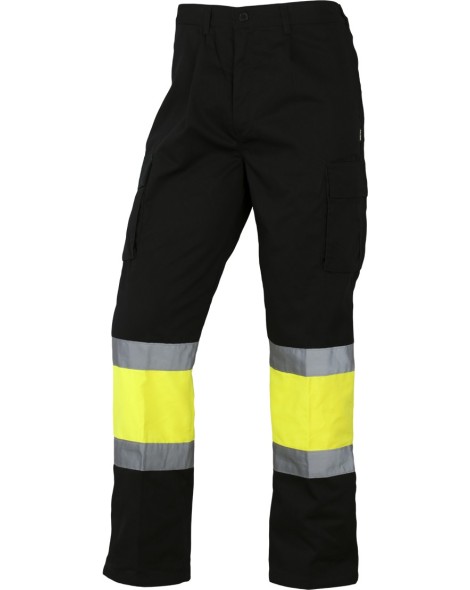 PANTALÓN ALTA VISIBILIDAD REFLECTANTE MULTIBOLSILLOS