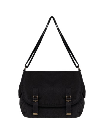 Bolsa con solapa ecorresponsable efecto lavado 2