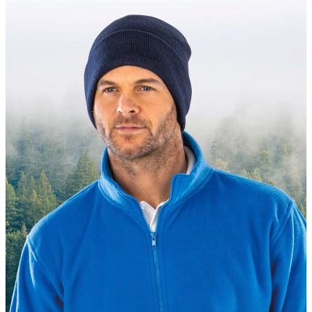 Recycled polyester beanie