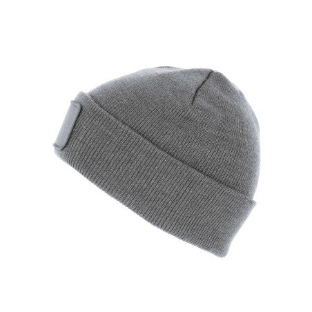 Gorro reciclado con parche
