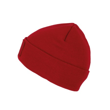 Recycled beanie with patch and Thinsulate™  lining