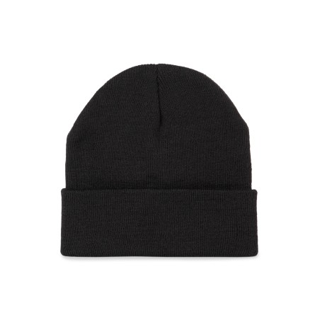 Gorro punto reciclado con dobladillo