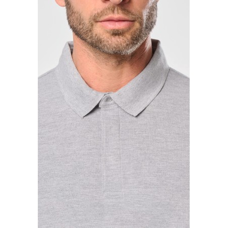 Men\\\'s short sleeve stud polo shirt