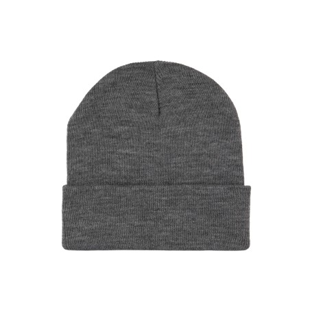 Recycled beanie with knitted turn-up