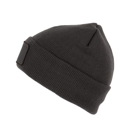 Beanie with patch and Thinsulate lining