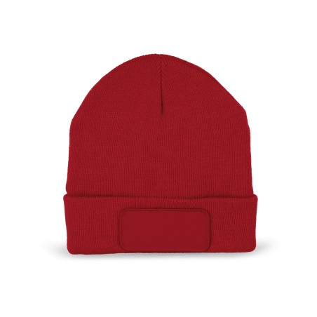 Beanie with patch and Thinsulate lining