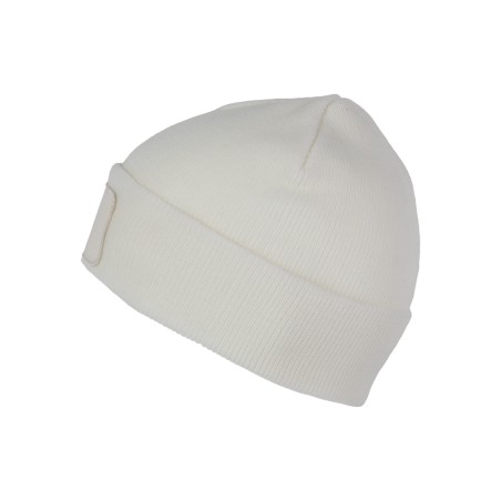 Beanie with patch