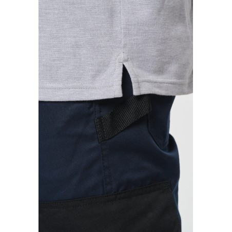 Men\\\'s short-sleeved contrasting Day To Day polo shirt