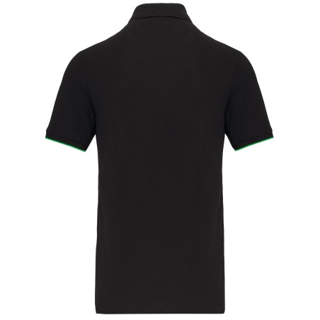 Men\\\'s short-sleeved contrasting Day To Day polo shirt