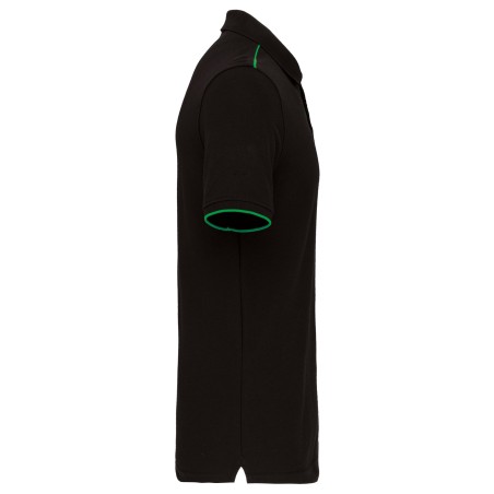 Men\\\'s short-sleeved contrasting Day To Day polo shirt