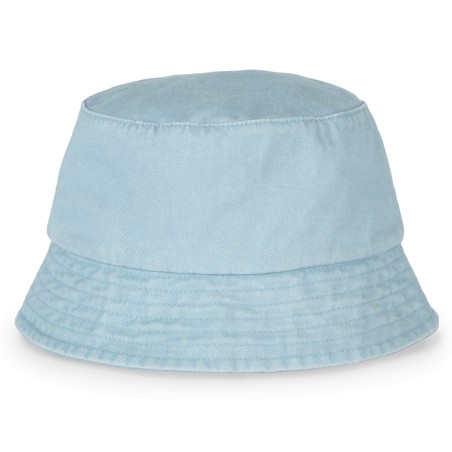 Eco-friendly unisex washed effect bucket hat